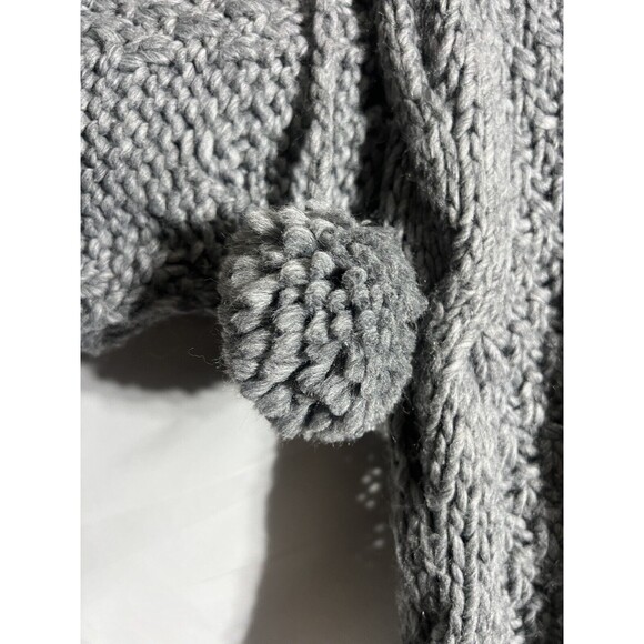 Heritage Hood and Scarf Boho Indie Academia Cozy Pom Pom OS - Picture 2 of 6